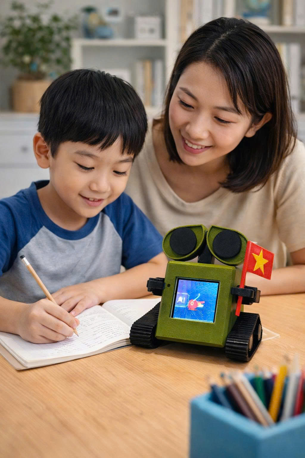 Luci đồng hành cùng trẻ em